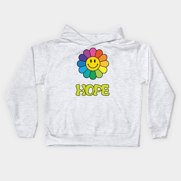 BTS Jhope flower sunshine Kids Hoodie by Oricca